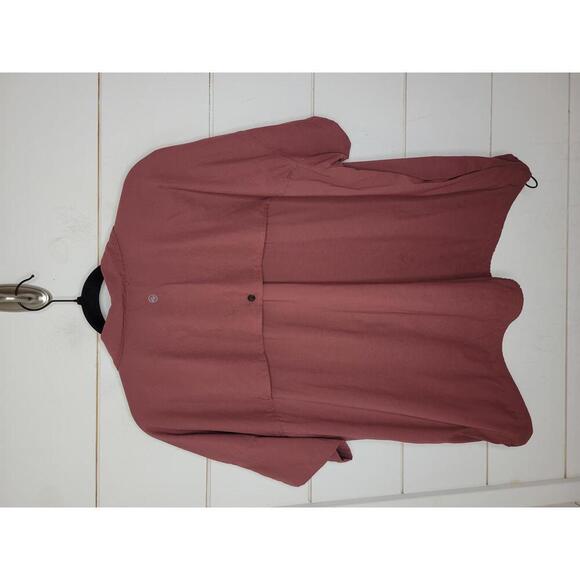 Eddie Bauer XL rust red vented button down shirt. Fishing. Outdoors. - Picture 2 of 4